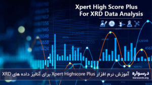 آموزش نرم افزار Xpert Highscore Plus برای آنالیز داده های XRD